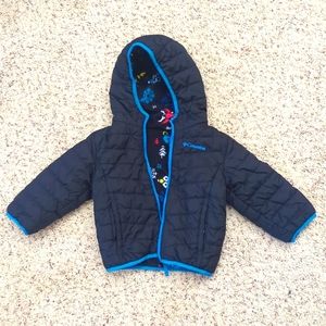 2T Columbia Reversible Winter Coat